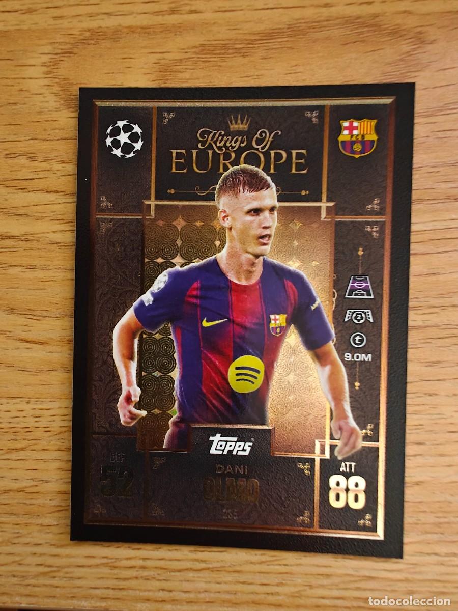 Coleccionismo deportivo: Dani Olmo 235 Match Attax Extra 25 26 Barcelona Kings of Europe 2025 2026