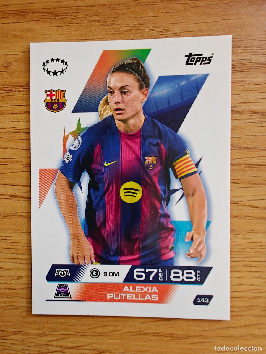 Coleccionismo deportivo: Alexia Putellas 143 Match Attax Extra 25 26 Barcelona UWCL 2025 2026