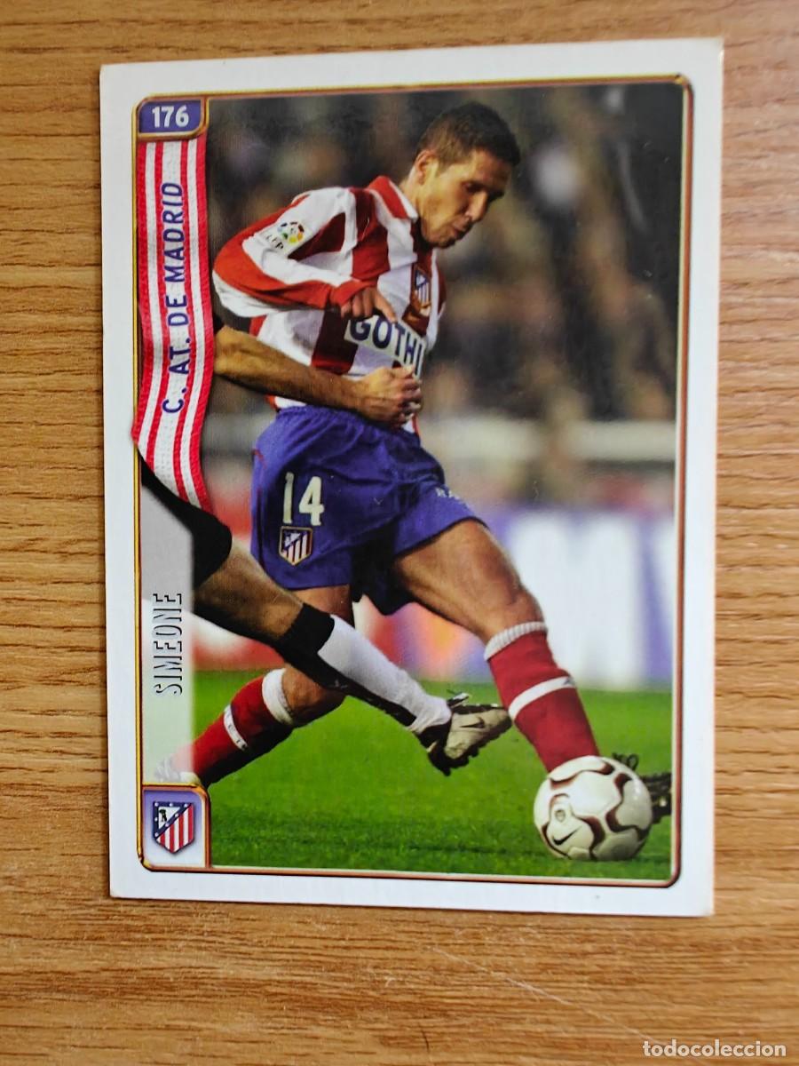 Coleccionismo deportivo: Simeone 176 Mundicromo 04 05 Atl&eacute;tico de Madrid 2004 2005