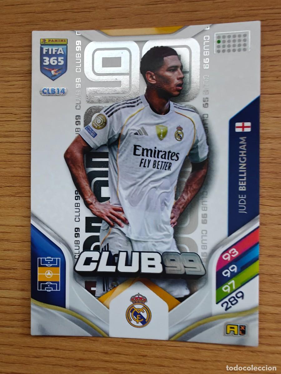 Coleccionismo deportivo: Jude Bellingham CLB 14 Panini FIFA 365 2025 2026 Real Madrid Club 99 2025 2026