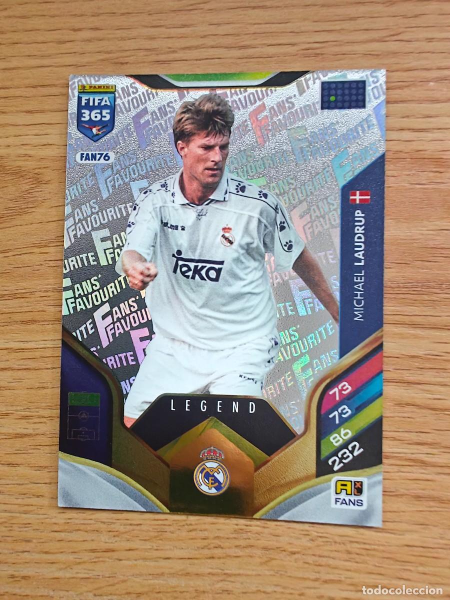 Coleccionismo deportivo: Michael Laudrup FAN 76 Panini FIFA 365 2025 2026 Real Madrid Legend 2025 2026