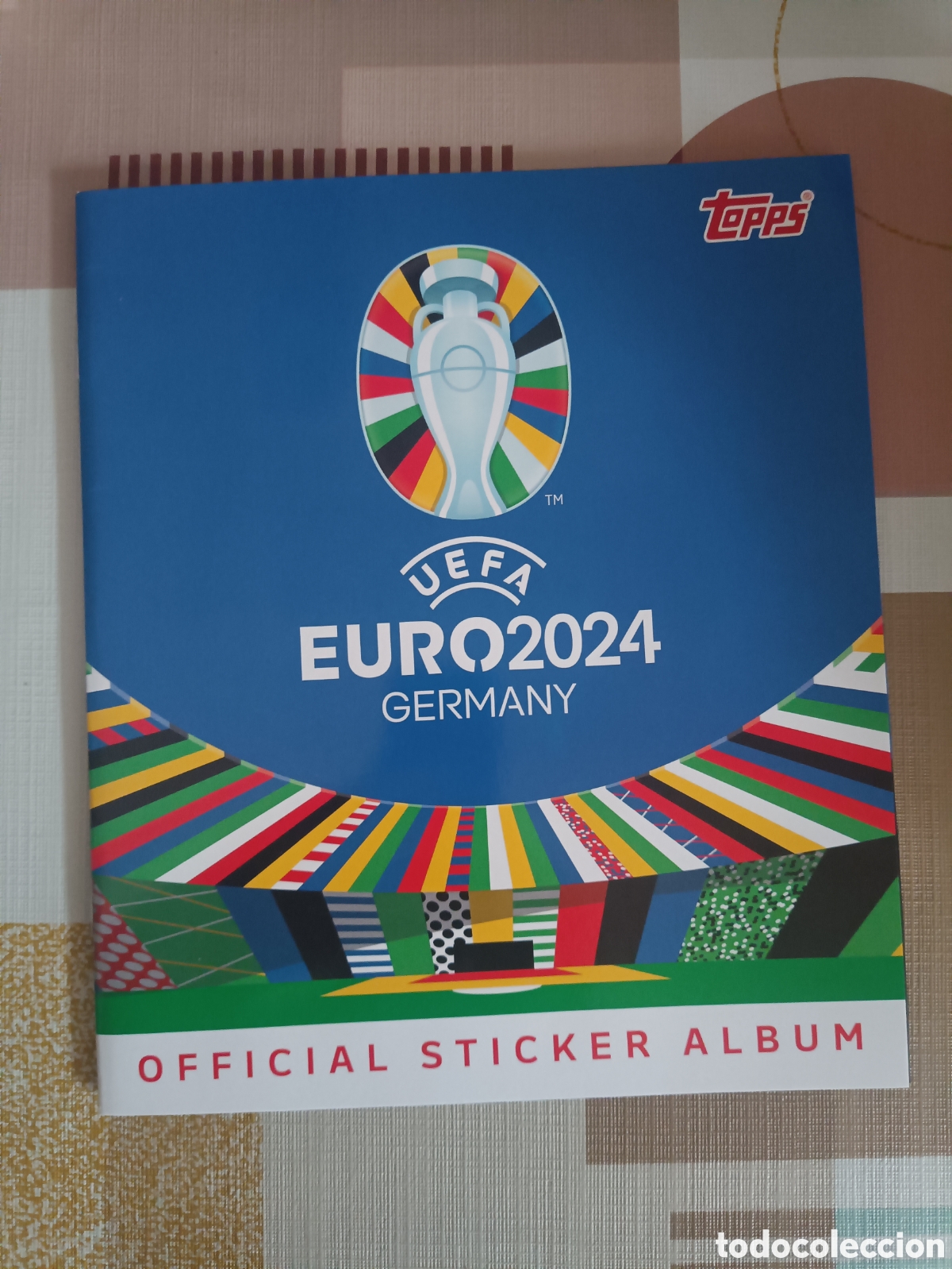Coleccionismo deportivo: ALBUM VACIO UEFA EURO 2024 GERMANY EUROCOPA ALEMANIA TOPPS OFICIAL STICKER