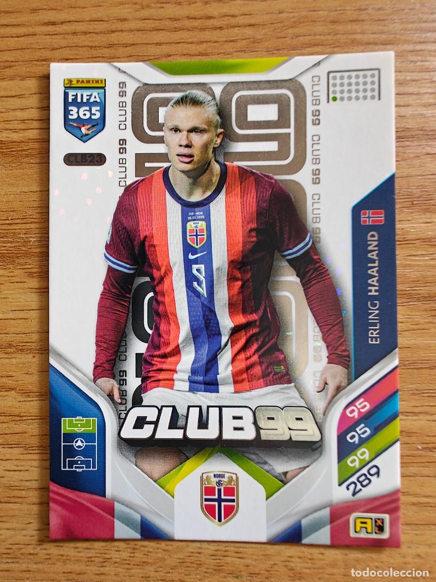 Coleccionismo deportivo: Erling Haaland CLB 23 Panini FIFA 365 2025 2026 Norway Club 99 2025 2026