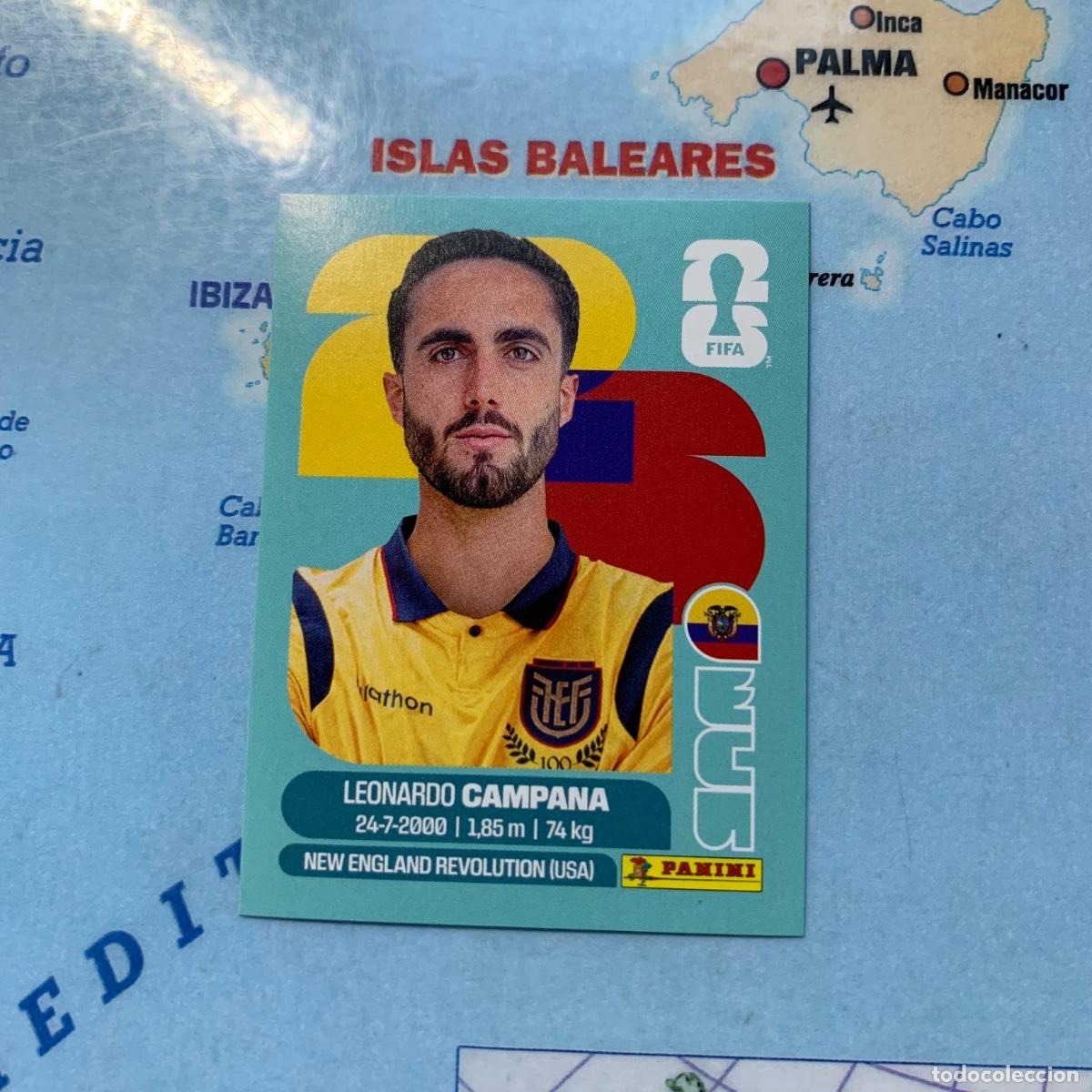 Coleccionismo deportivo: Ecuador n&uacute;mero 15 cromo panini Mundial Fifa World Cup 2026