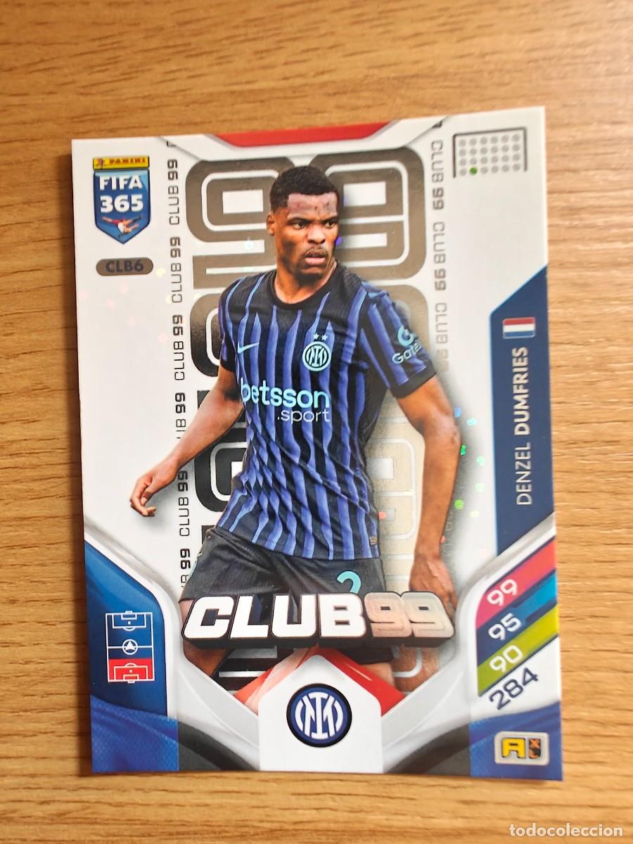 Coleccionismo deportivo: Denzel Dumfries CLB 6 Panini FIFA 365 2025 2026 Inter de Mil&aacute;n Club 99 2025 2026