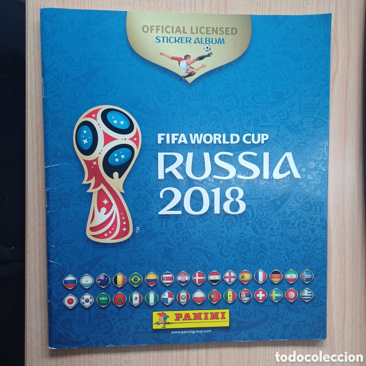 Coleccionismo deportivo: &Aacute;LBUM VAC&Iacute;O PANINI MUNDIAL RUSSIA 2018 FIFA WORLD CUP