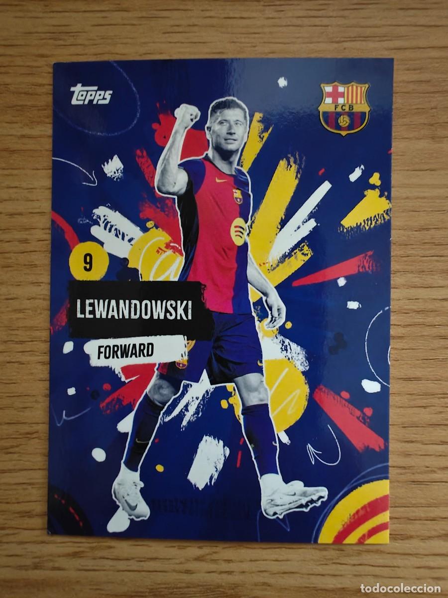 Coleccionismo deportivo: Robert Lewandowski Team Set 25 26 Rumba Barcelona 2025 2026