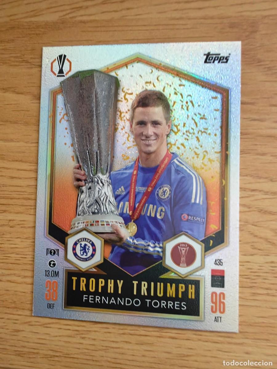 Coleccionismo deportivo: Fernando Torres 435 Match Attax Extra 24 25 Chelsea Trophy Triumph 2024 2025