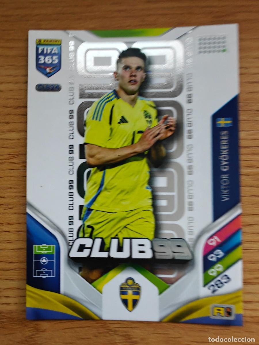 Coleccionismo deportivo: Viktor Gy&ouml;keres CLB 24 Match Attax 25 26 Suecia Club 99 2025 2026
