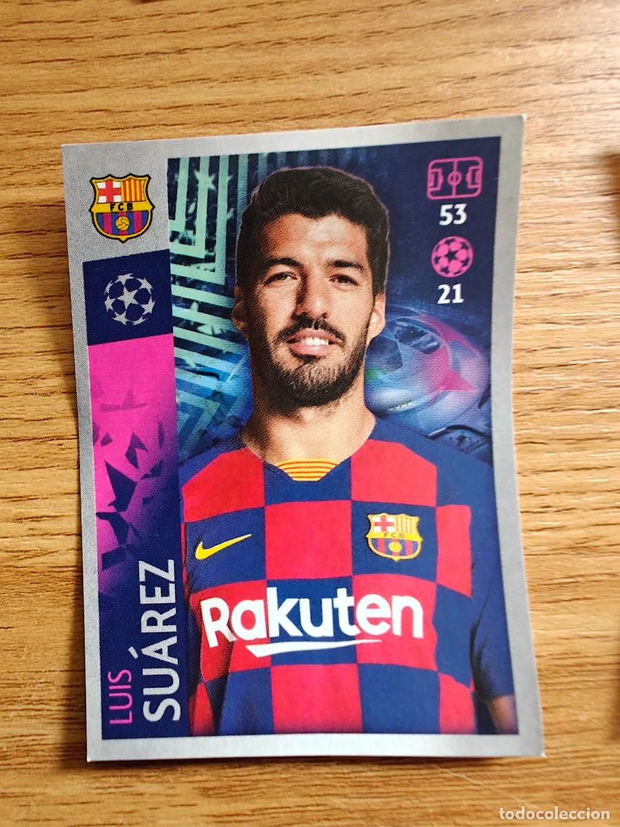 Coleccionismo deportivo: Luis Suarez 60 Topps UEFA Champions League 2019 2020 FC Barcelona 2019 2020