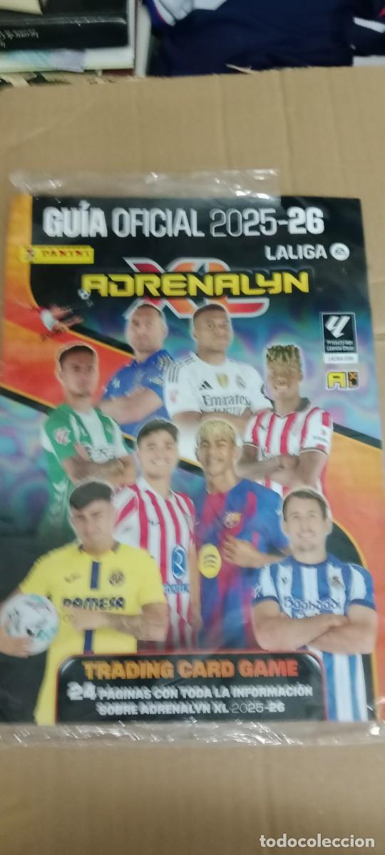 Coleccionismo deportivo: GUIA OFICIAL 2025 2026 25 26 ADRENALYN XL FUTBOL PANINI M-FON