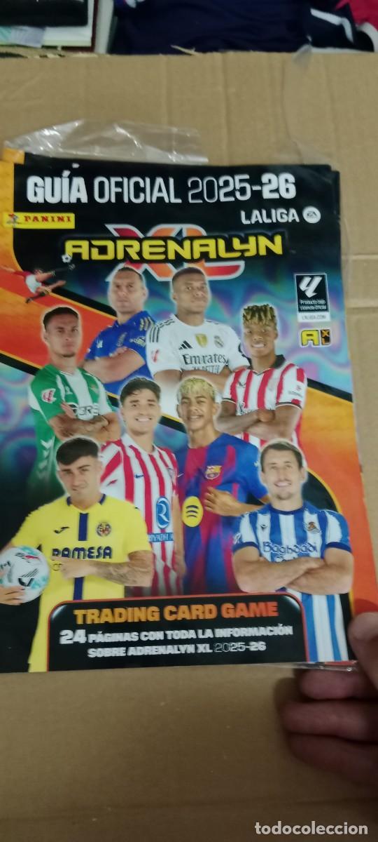 Coleccionismo deportivo: GUIA OFICIAL 2025 2026 25 26 ADRENALYN XL FUTBOL PANINI M-FON