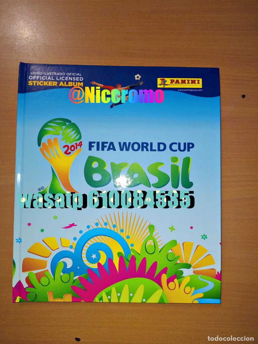 Coleccionismo deportivo: album tapa dura brasil 2014 mundial futbol edicion brasile&ntilde;a nuevo plancha ver fotos niccromoromo