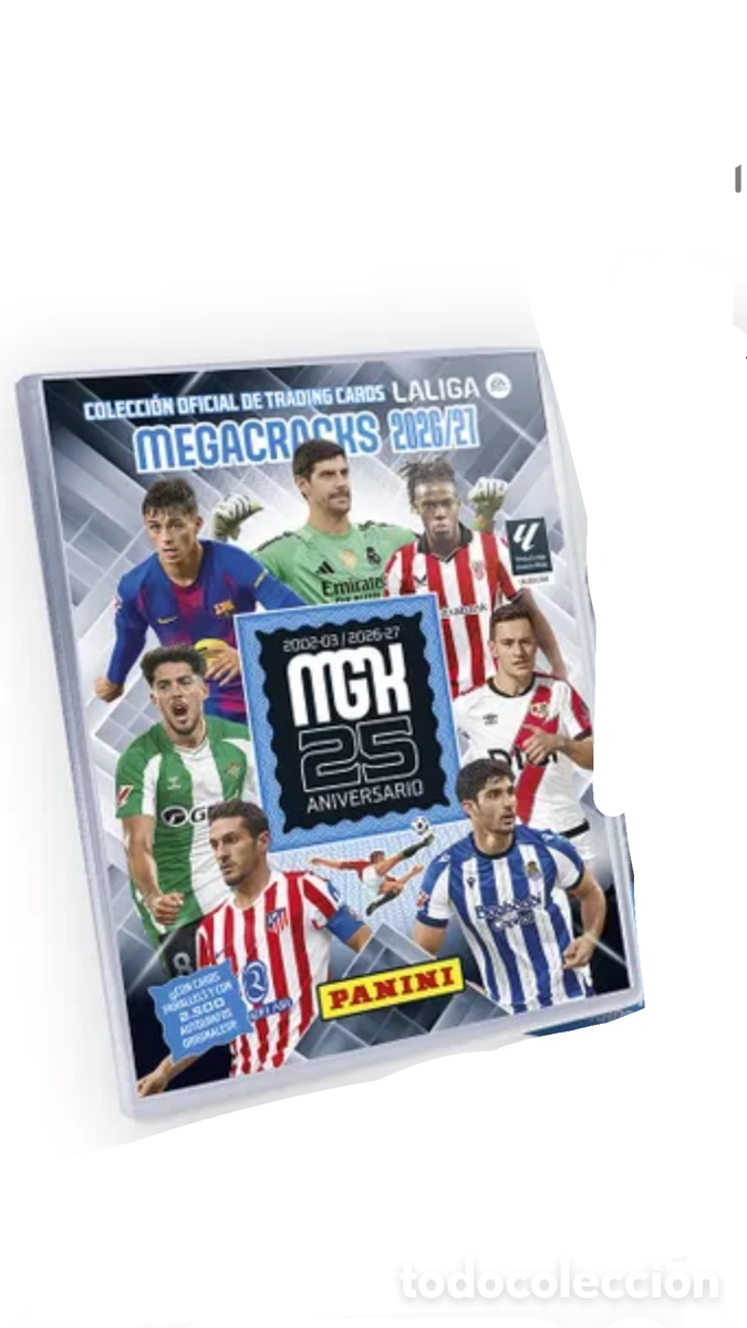 Coleccionismo deportivo: &Aacute;lbum Suelto Megacracks 2026/27 Panini