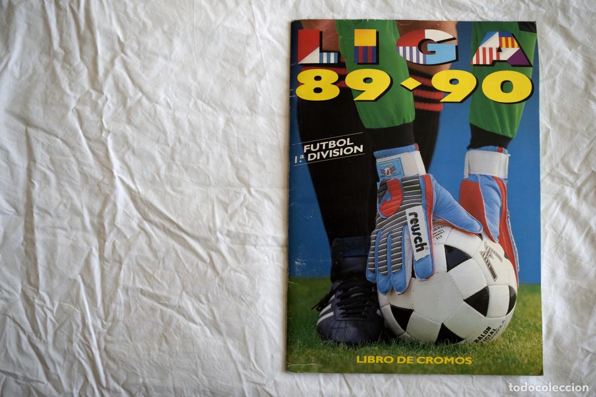 Coleccionismo deportivo: ALBUM CROMOS FUTBOL LIGA 1989 1990 89 90 - ED. ESTE - COMO NUEVO Y PR&Aacute;CTICAMENTE VAC&Iacute;O - CON ROURA