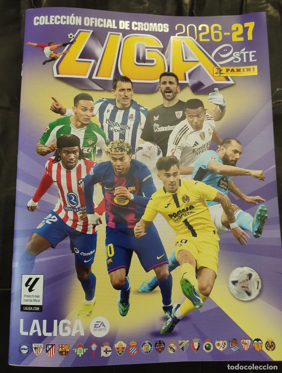 Coleccionismo deportivo: &Aacute;lbum vac&iacute;o Liga 2026-2027 de Panini