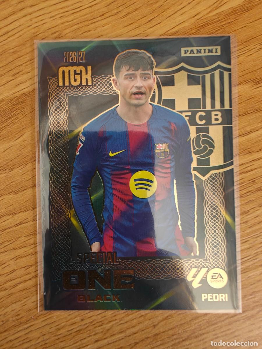 Coleccionismo deportivo: Pedri Megacracks 26 27 Special One Black Barcelona 2026 2027 Paralela