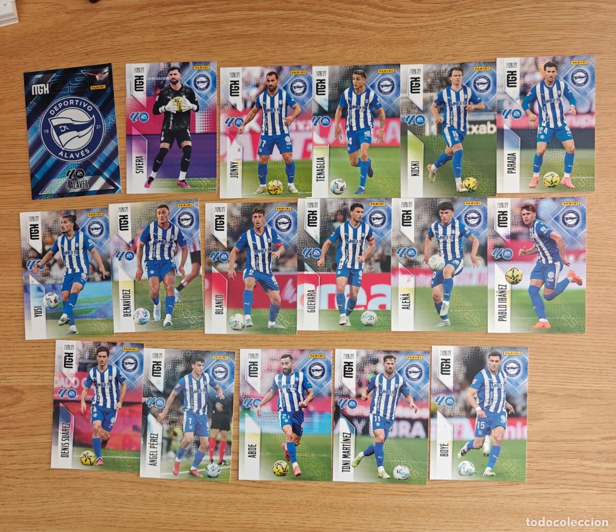 Coleccionismo deportivo: Lote 17 Cromos Megacracks 26 27 Deportivo Alaves 2026 2027