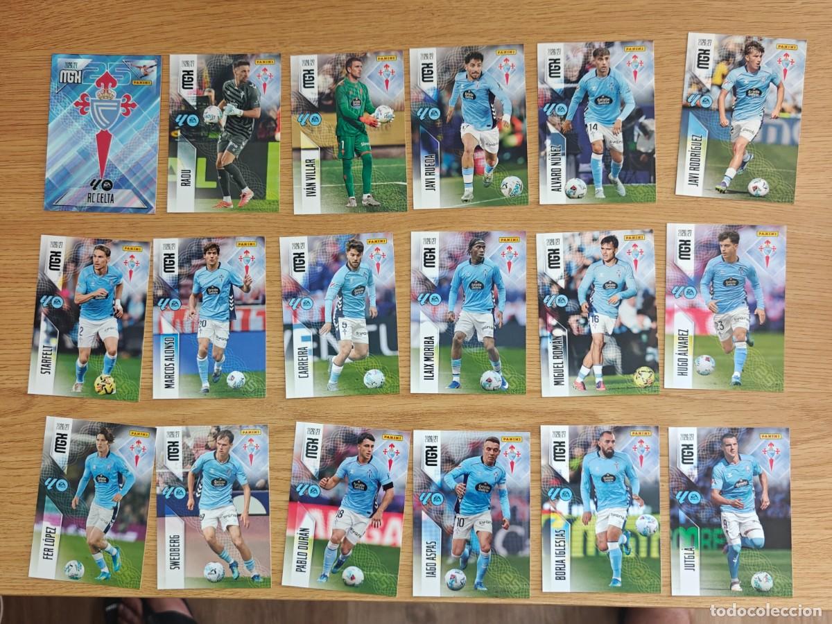 Coleccionismo deportivo: Lote 18 Cromos Megacracks 26 27 Celta de Vigo 2026 2027