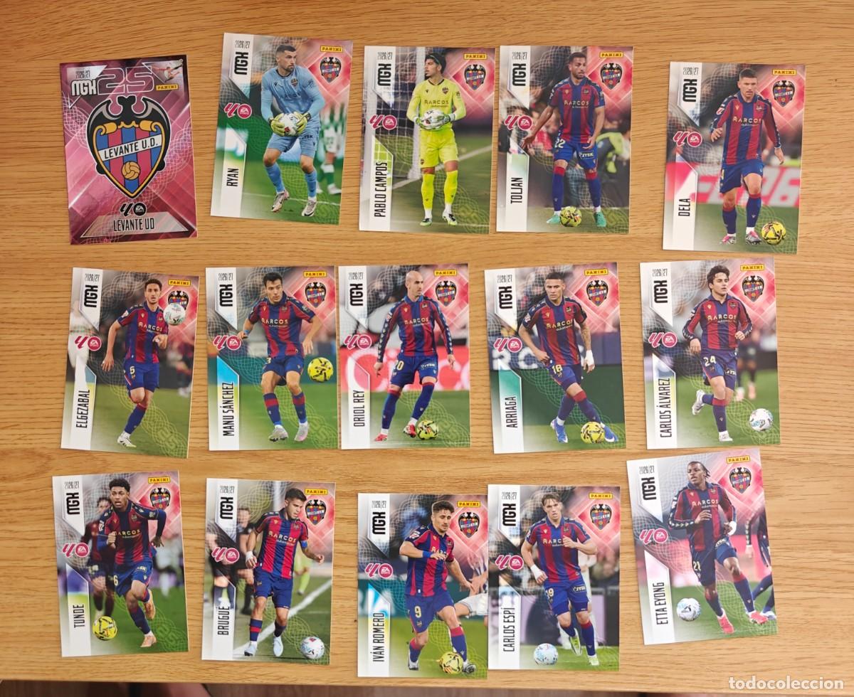 Coleccionismo deportivo: Lote 15 Cromos Megacracks 26 27 Levante UD 2026 2027