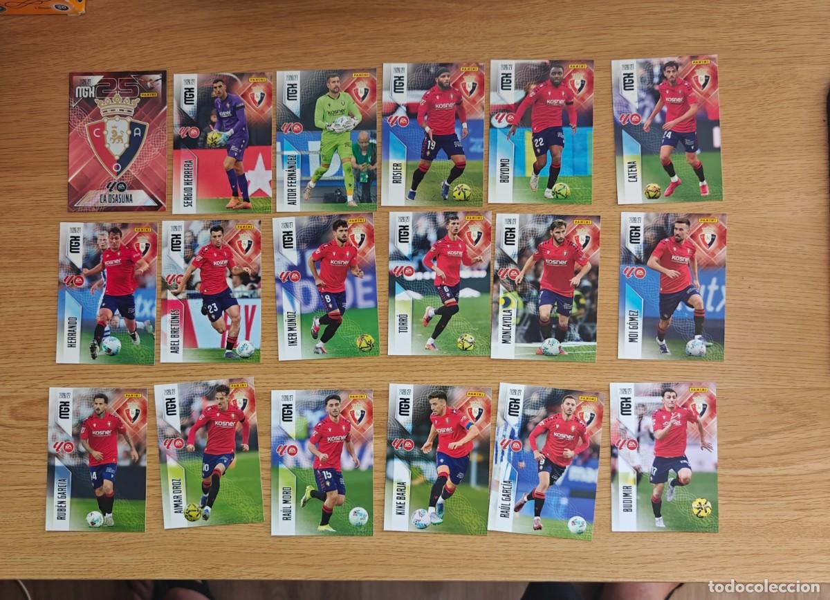 Coleccionismo deportivo: Lote 18 Cromos Megacracks 26 27 CA Osasuna 2026 2027