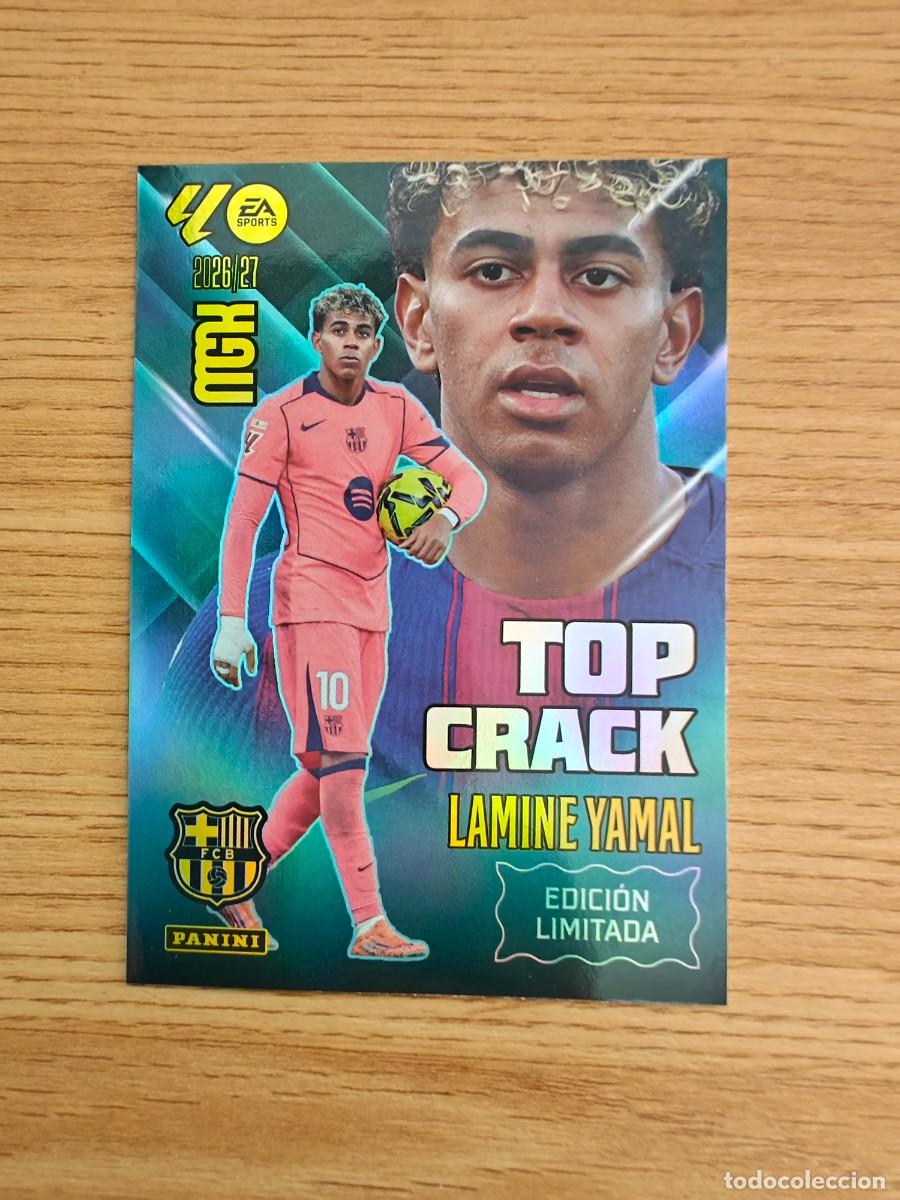 Coleccionismo deportivo: Lamine Yamal Top Crack Edici&oacute;n Limitada Megacracks 26 27 FC Barcelona 2026 2027