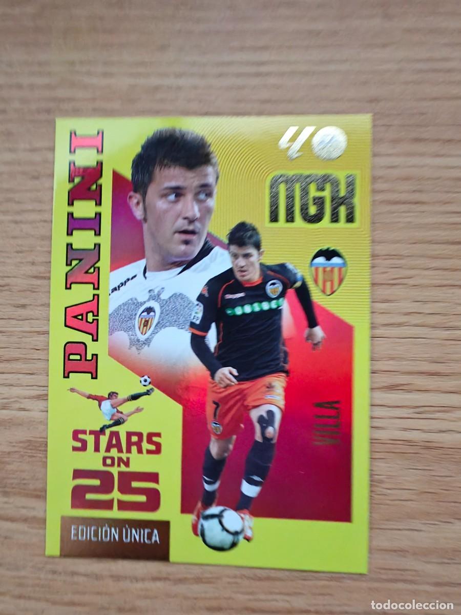 Sports collectibles: Villa 435 Megacracks 26 27 Stars on 25 Valencia CF 2026 2027