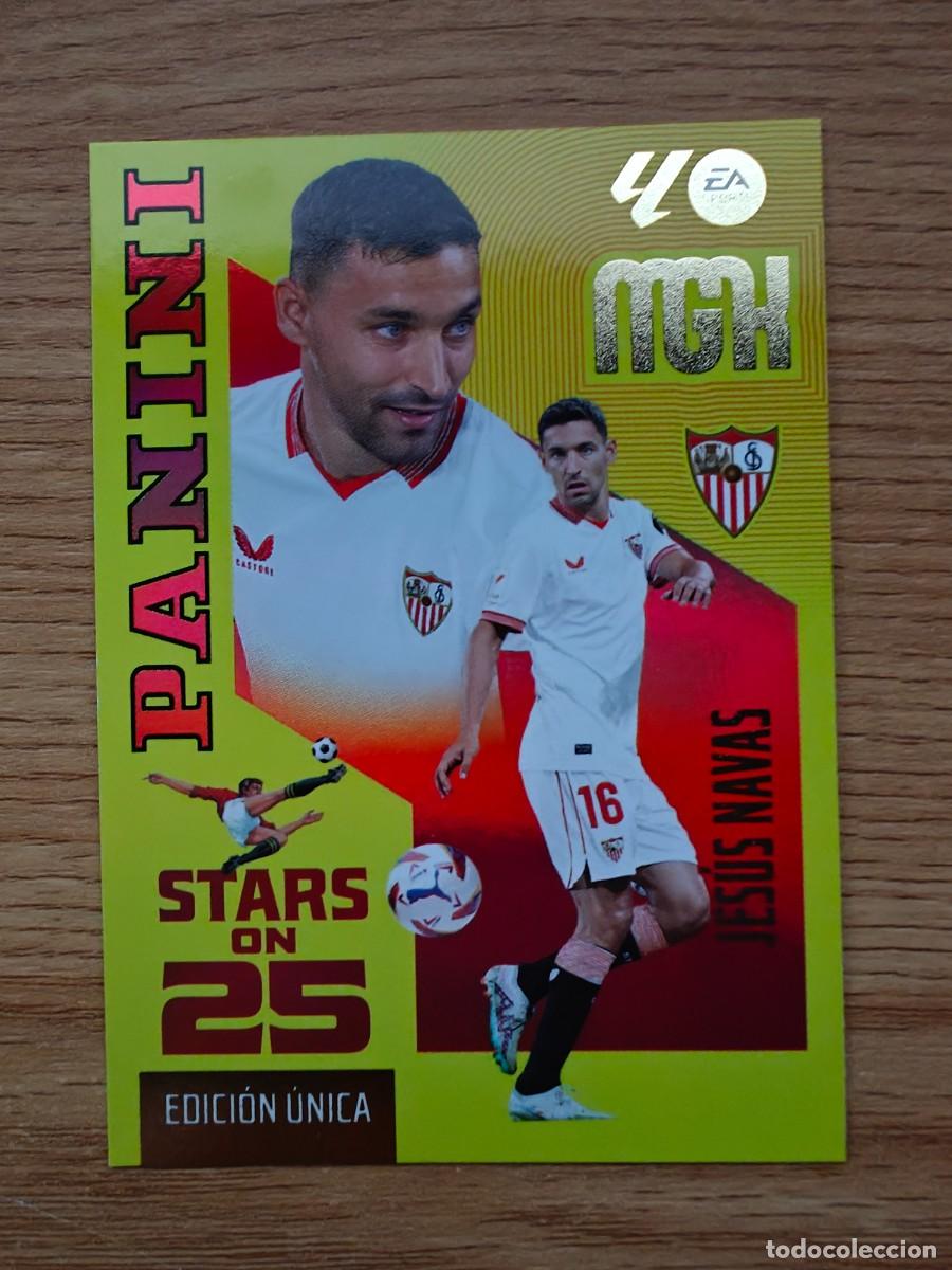 Coleccionismo deportivo: Jes&uacute;s Navas 437 Megacracks 26 27 Stars on 25 Sevilla FC 2026 2027