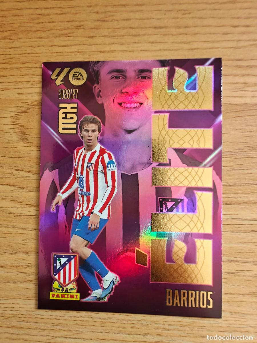Coleccionismo deportivo: Barrios 1 &Eacute;lite Panini Megacracks 2026 2027 Atl&eacute;tico de Madrid 2026 2027