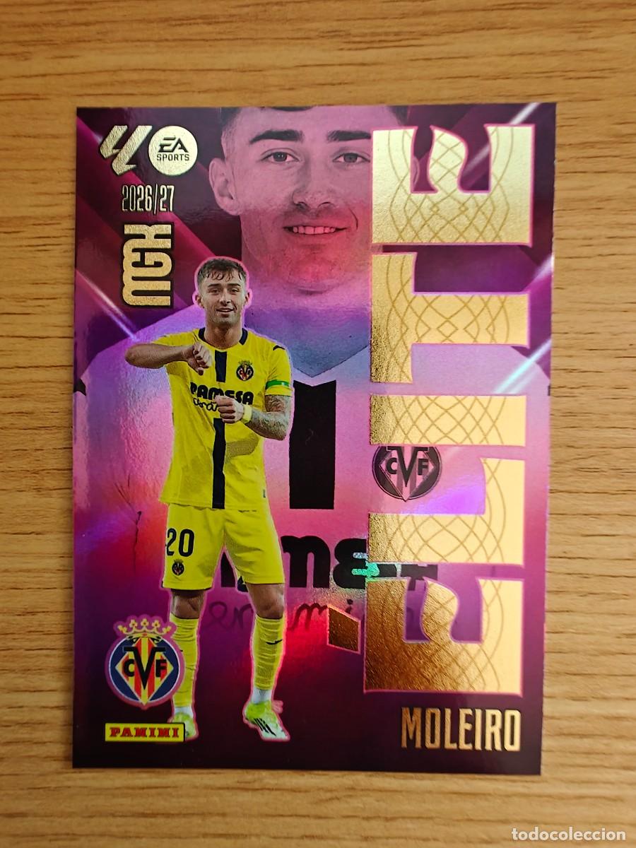 Coleccionismo deportivo: Moleiro 11 &Eacute;lite Panini Megacracks 2026 2027 Villarreal CF 2026 2027