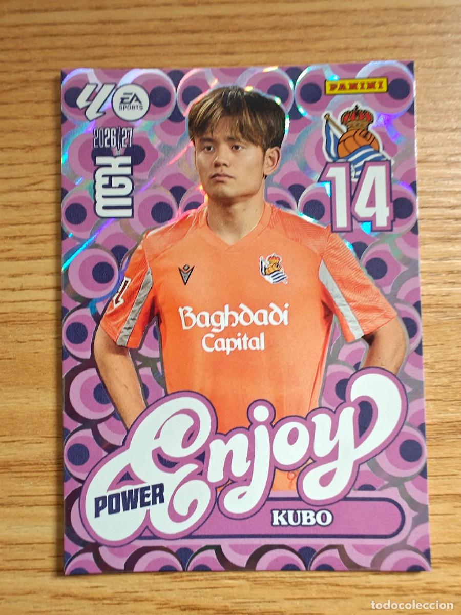 Coleccionismo deportivo: Kubo 384 P Enjoy Power Panini Megacracks 2026 2027 Real Sociedad 2026 2027