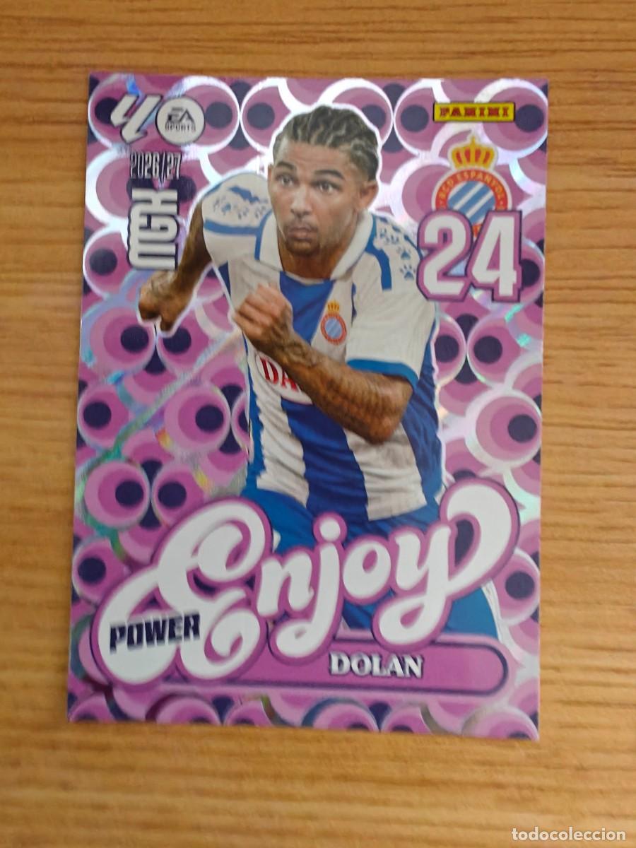 Coleccionismo deportivo: Dolan 382 P Enjoy Power Panini Megacracks 2026 2027 RCD Espanyol 2026 2027