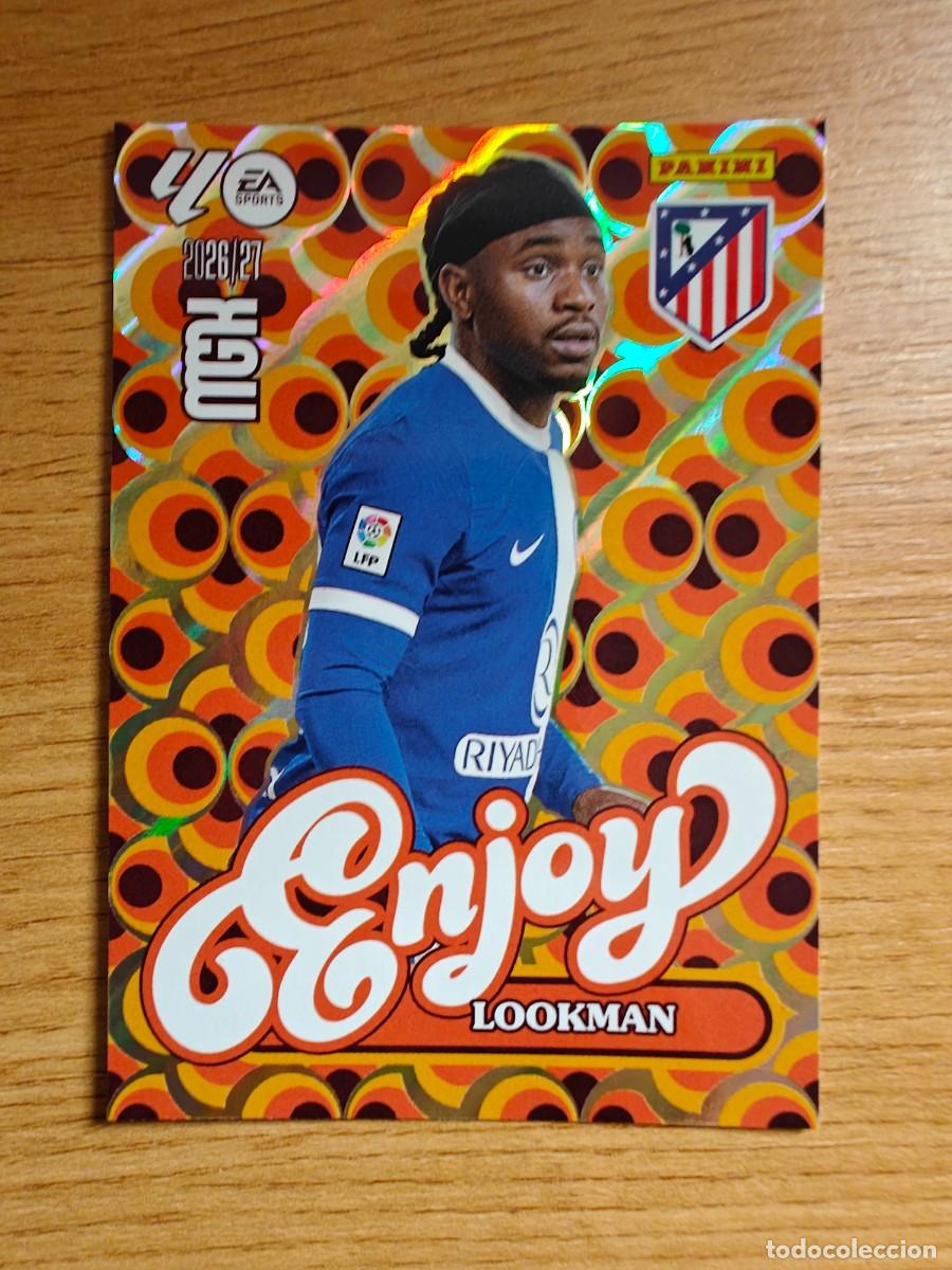 Coleccionismo deportivo: Lookman 385 Panini Megacracks 2026 2027 Atl&eacute;tico de Madrid 2026 2027