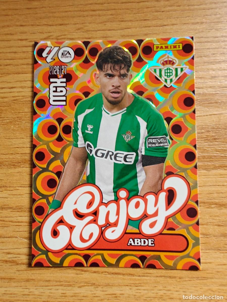 Coleccionismo deportivo: Abde 379 Panini Megacracks 2026 2027 Real Betis 2026 2027