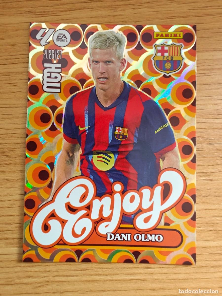 Coleccionismo deportivo: Dani Olmo 381 Panini Megacracks 2026 2027 FC Barcelona 2026 2027