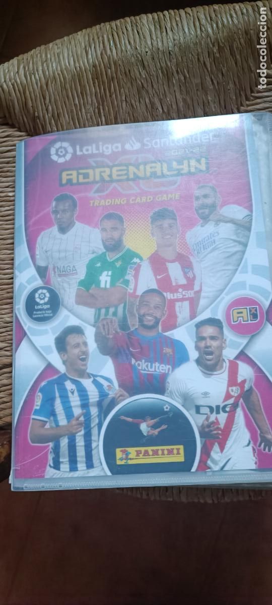 Coleccionismo deportivo: ALBUM ADRENALYN 2021 - 22 CON MUCHOS CROMOS - BALONES DE ORO - EDICION LIMITADA - OFERTA
