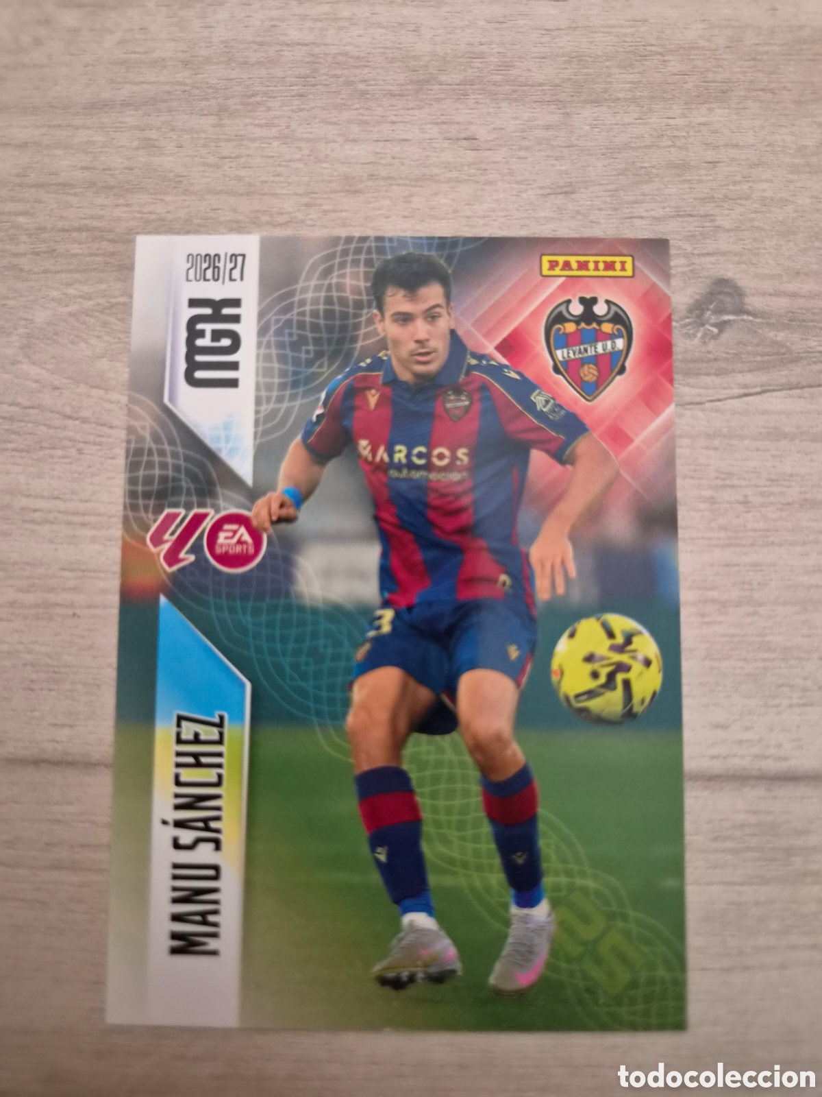 Coleccionismo deportivo: N&deg;206 Levante Manu S&aacute;nchez Megacracks 26/27