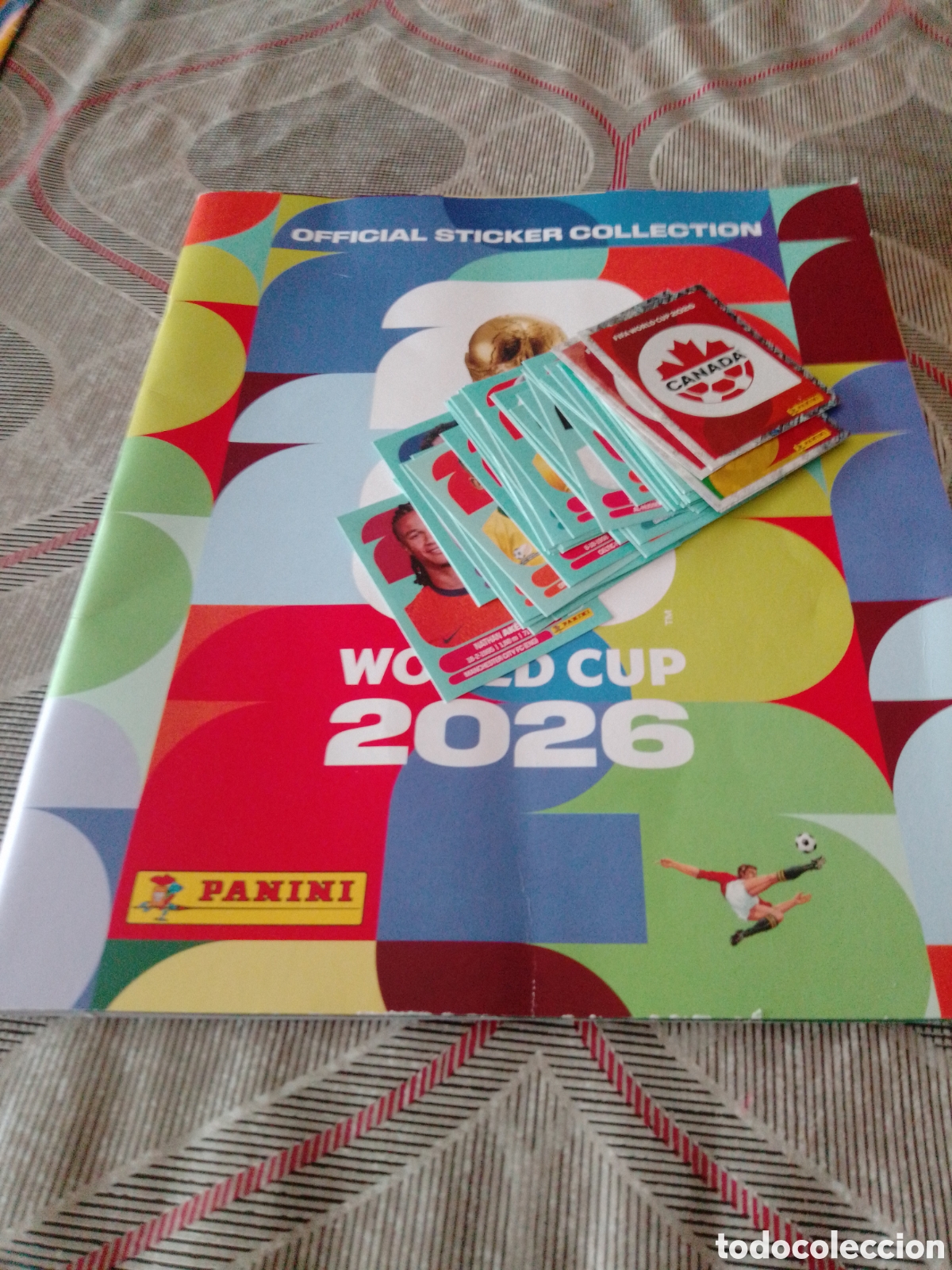 Coleccionismo deportivo: ALBUM PLANCHA VACIO MAS 38 CROMOS NUEVOS FIFA WORLD CUP 2026 PANINI