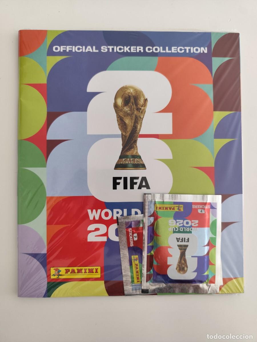 Coleccionismo deportivo: &Aacute;lbum plancha Panini FIFA World Cup 2026 + 2 Sobres