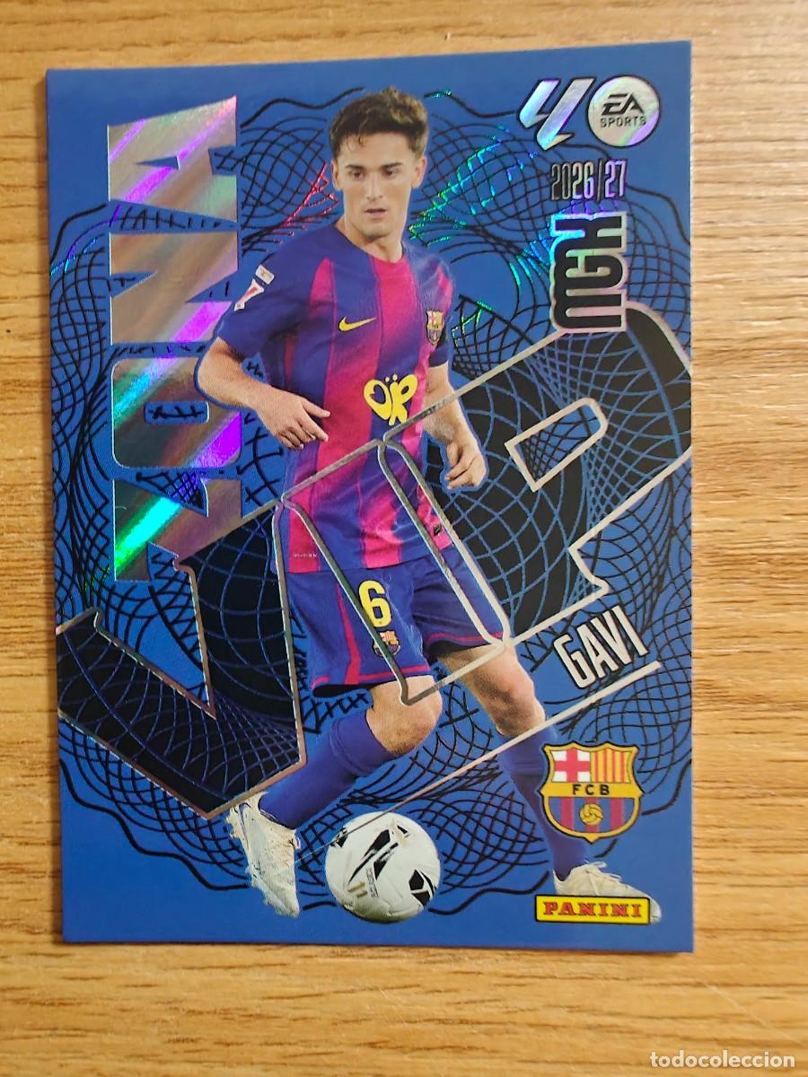 Coleccionismo deportivo: Gavi 394 Zona Vip Panini Megacracks 2026 2027 FC Barcelona 2026 2027