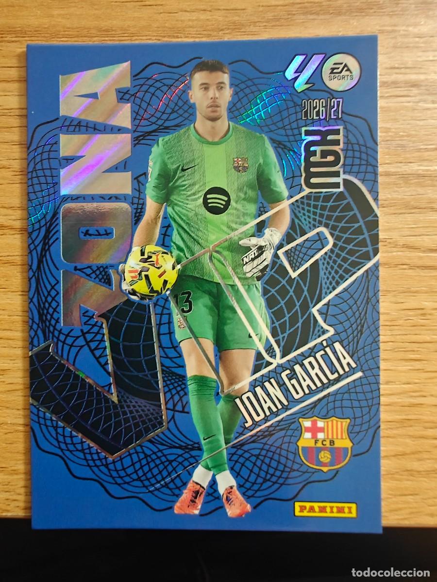 Coleccionismo deportivo: Joan Garc&iacute;a 399 Zona Vip Panini Megacracks 2026 2027 FC Barcelona 2026 2027