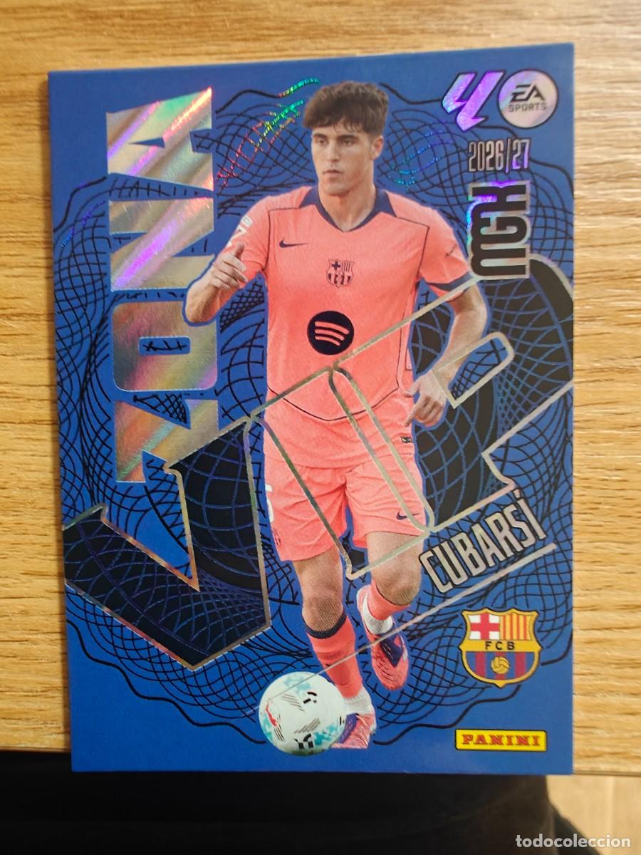 Coleccionismo deportivo: Cubars&iacute; 391 Zona Vip Panini Megacracks 2026 2027 FC Barcelona 2026 2027