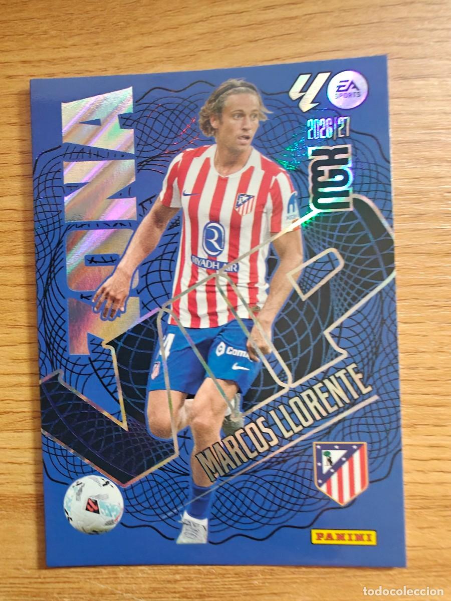 Coleccionismo deportivo: Marcos Llorente 401 Zona Vip Panini Megacracks 2026 2027 Atl&eacute;tico de Madrid 2026 2027