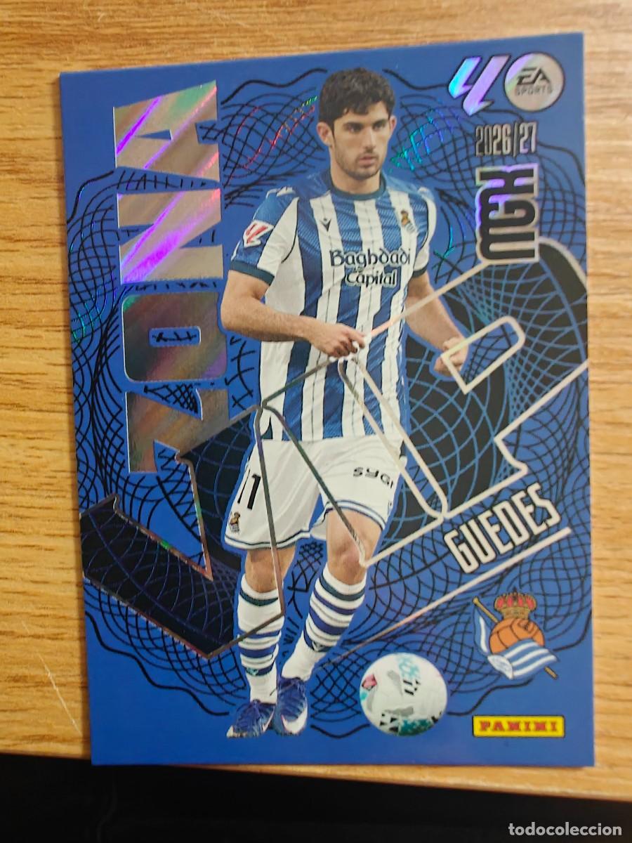 Coleccionismo deportivo: Guedes 395 Zona Vip Panini Megacracks 2026 2027 Real Sociedad 2026 2027