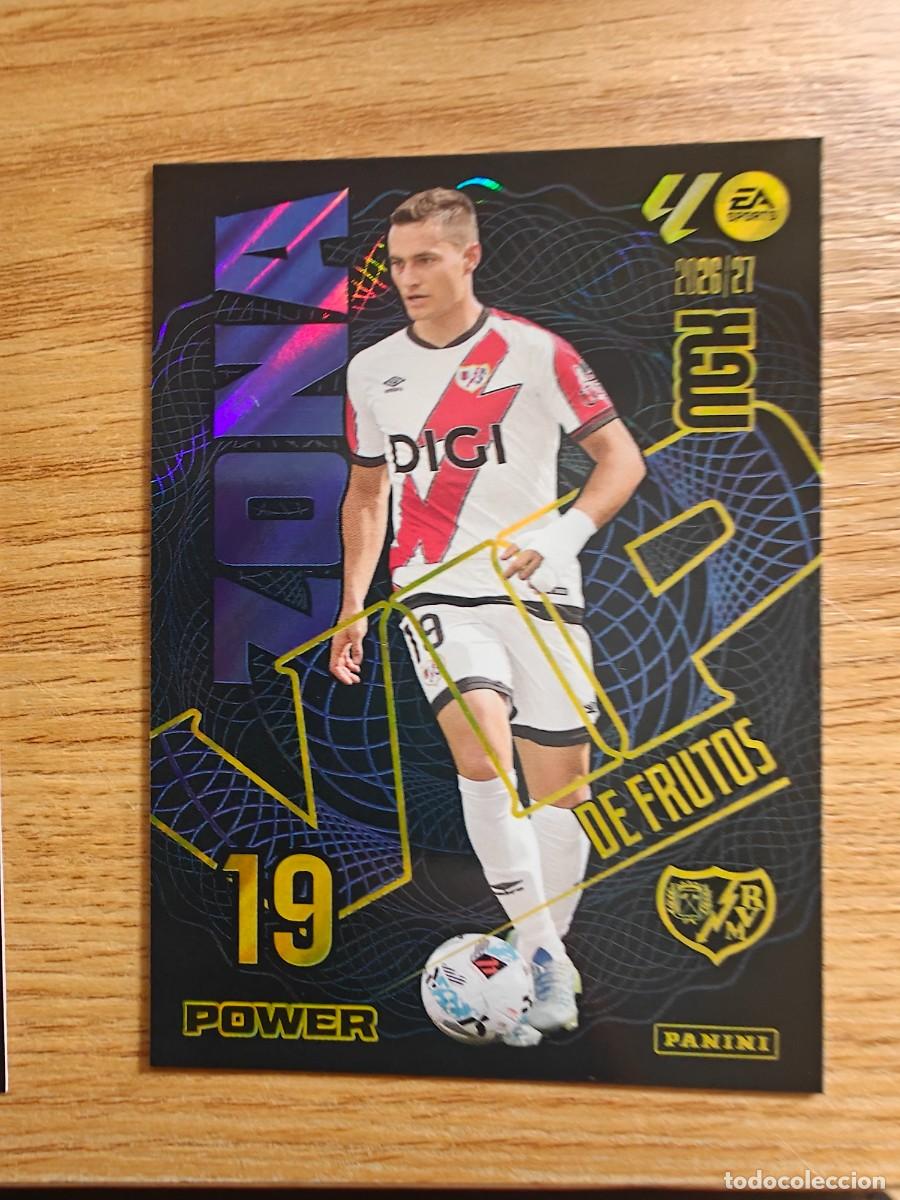 Sports collectibles: De Frutos 392 P Zona Vip Panini Megacracks 2026 2027 Rayo Vallecano 2026 2027