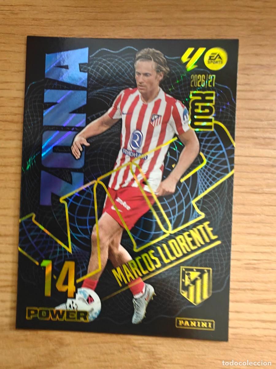 Sports collectibles: Marcos Llorente 401 P Zona Vip Panini Megacracks 2026 2027 Atl&eacute;tico de Madrid 2026 2027