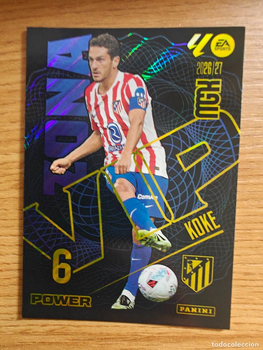 Coleccionismo deportivo: Koke 400 P Zona Vip Panini Megacracks 2026 2027 Atl&eacute;tico de Madrid 2026 2027