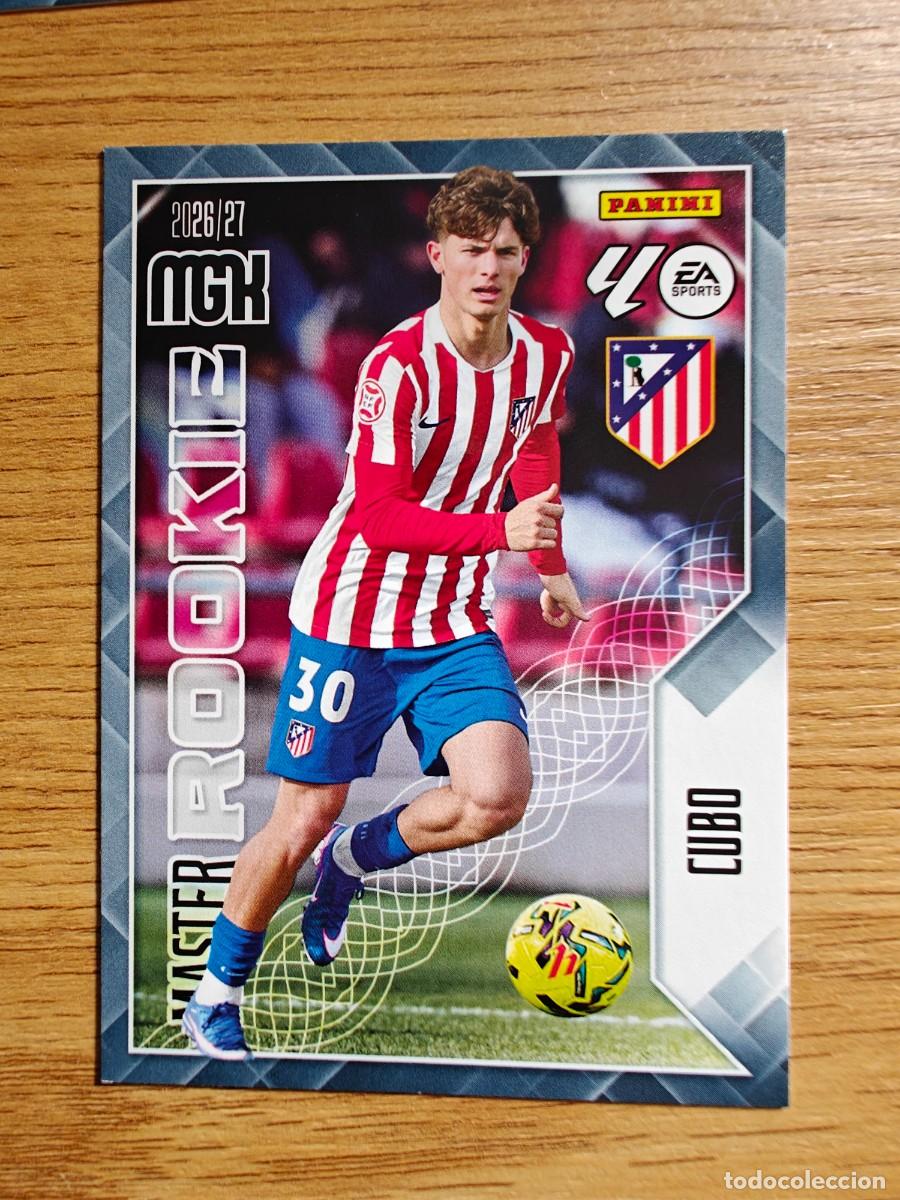 Coleccionismo deportivo: Cubo 410 Master Rookie Panini Megacracks 2026 2027 Atl&eacute;tico de Madrid 2026 2027