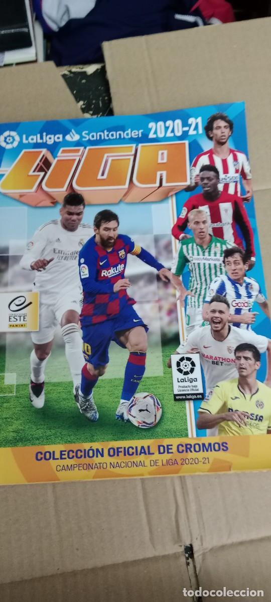 Coleccionismo deportivo: ALBUM DE FUTBOL PANINI 2020 2021 20 21 VER FOTOS ESTADO Y CROMOS CINE E-ABU
