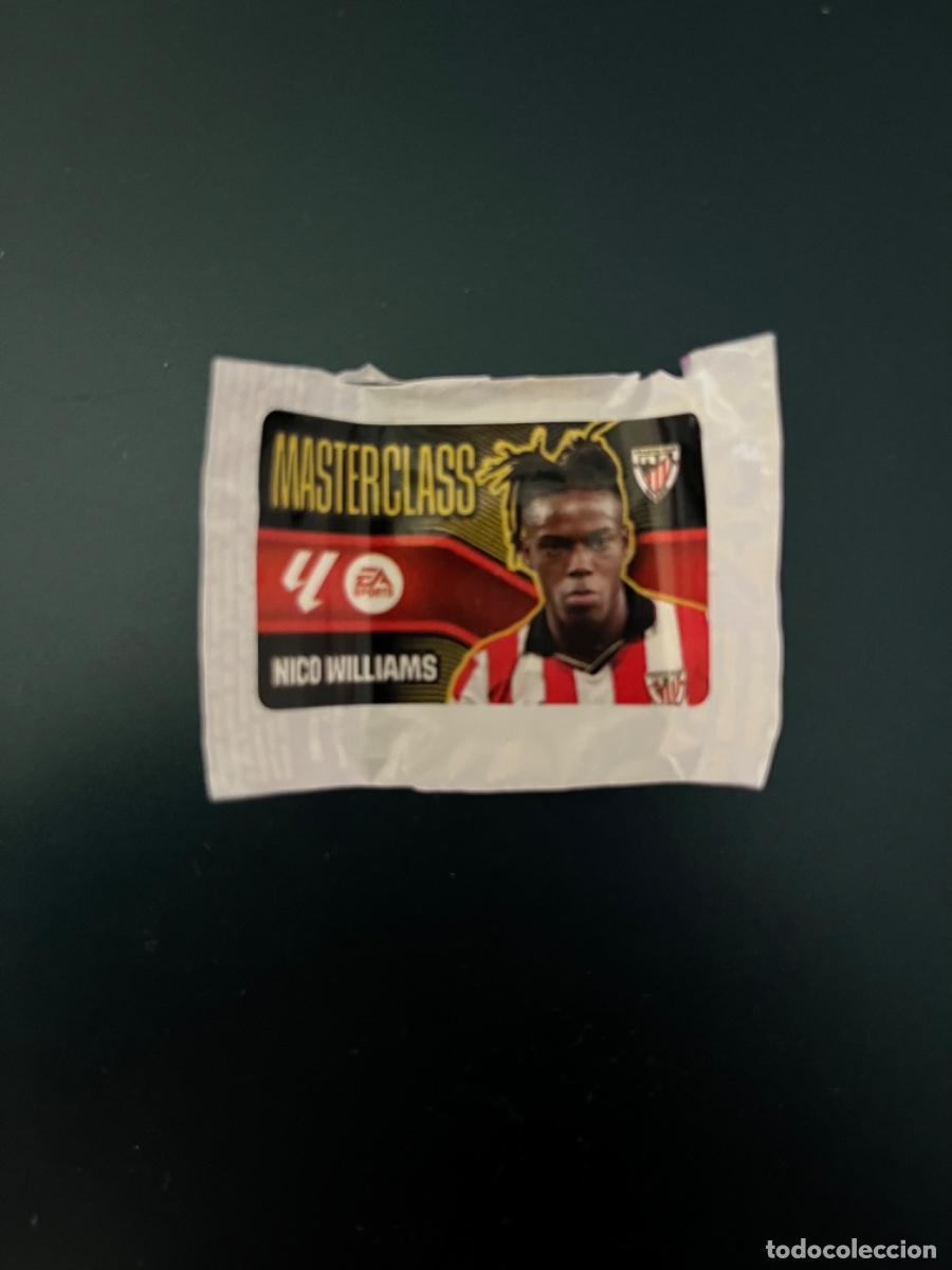 Coleccionismo deportivo: Nico Williams Bilbao masterclass chicles ediciones este 26-27